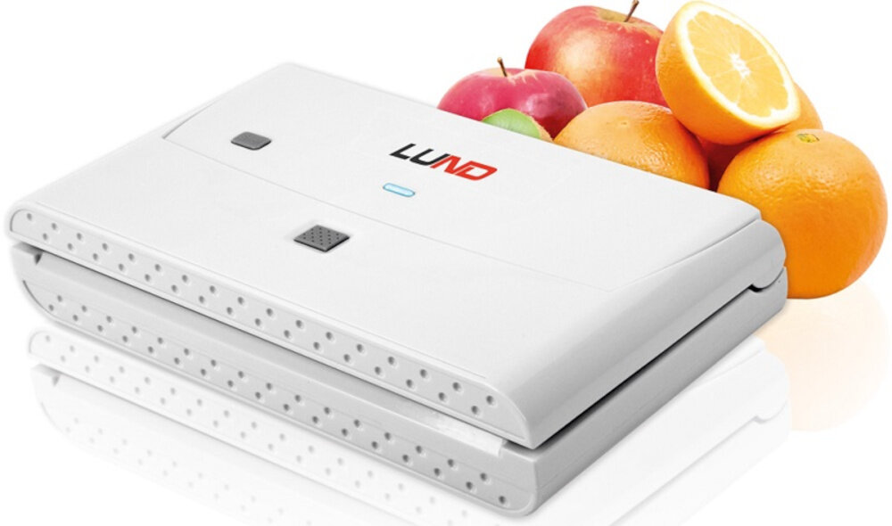 Zgrzewarka próżniowa LUND 67880 włącznik bezpieczeństwa przycisk zgrzewania Seal moc wygoda obsługa komfort