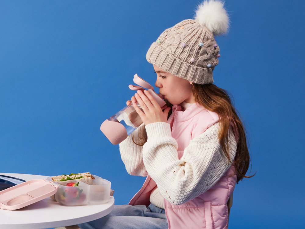 Butelka tritanowa BB00873 Różowy Nawodnienie bez rozlewania wygląd design prezentacja wizualizacja