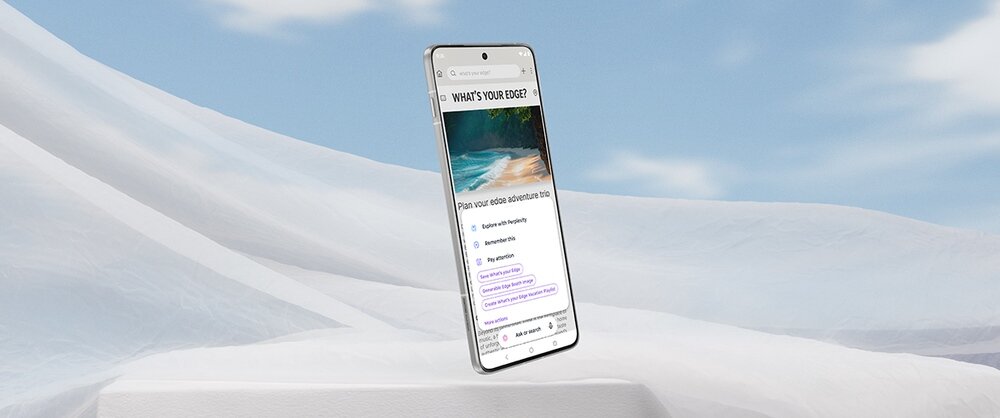Smartfon MOTOROLA Edge 70 moto ai funkcje inteligentne produktywność kreatywność