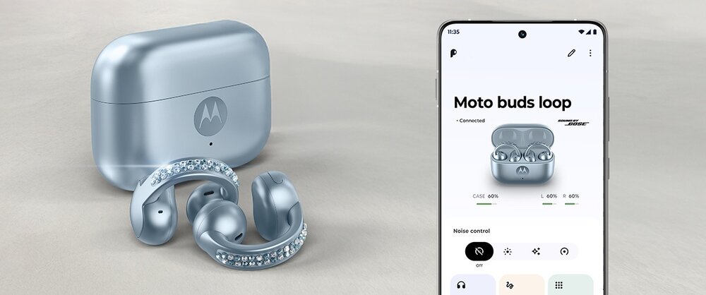 moto buds loop moto ai Smart Connect sterowanie głosowe łączność