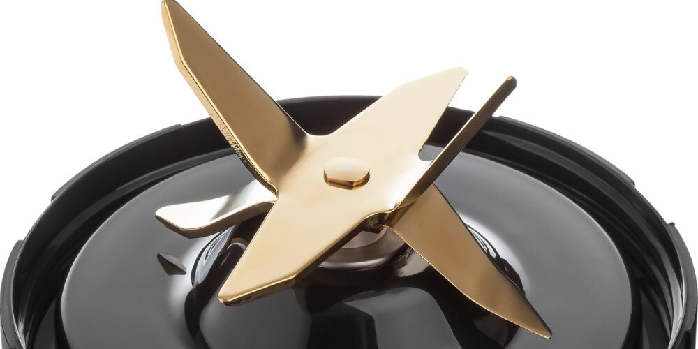 Blender kielichowy SENCOR Nutri SNB 6601RD +2 bidony w komplecie 6-ramienne noże wykonanie stal nierdzewna powłoka tytanowa łatwy demontaż