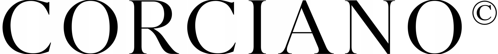 Logo z napisem \'CORCIANO\'.