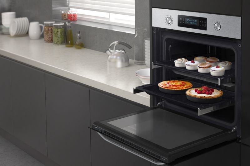 Samsung Samsung Dual Cook™. 1 piekarnik, 2 razy więcej możliwości Samsung Samsung Dual Cook™. 1 piekarnik, 2 razy więcej możliwości