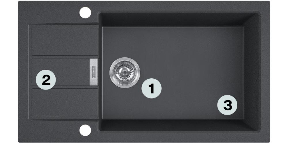 FRANKE Sirius S2D 611-78 XL 143.0618.577 montaż młynek komora naczynia