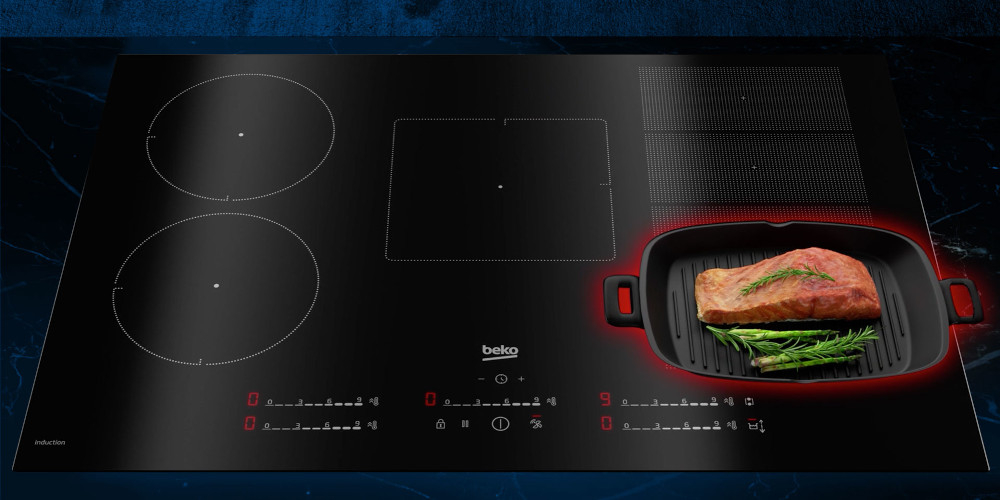 Płyta indukcyjna BEKO HIXI84700UF automatyczne Wykrywanie naczyń