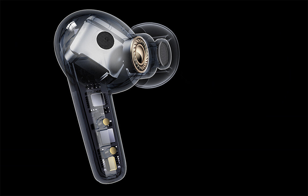 Słuchawki dokanałowe QCY T13X mikrofony tlumienie dzwieku