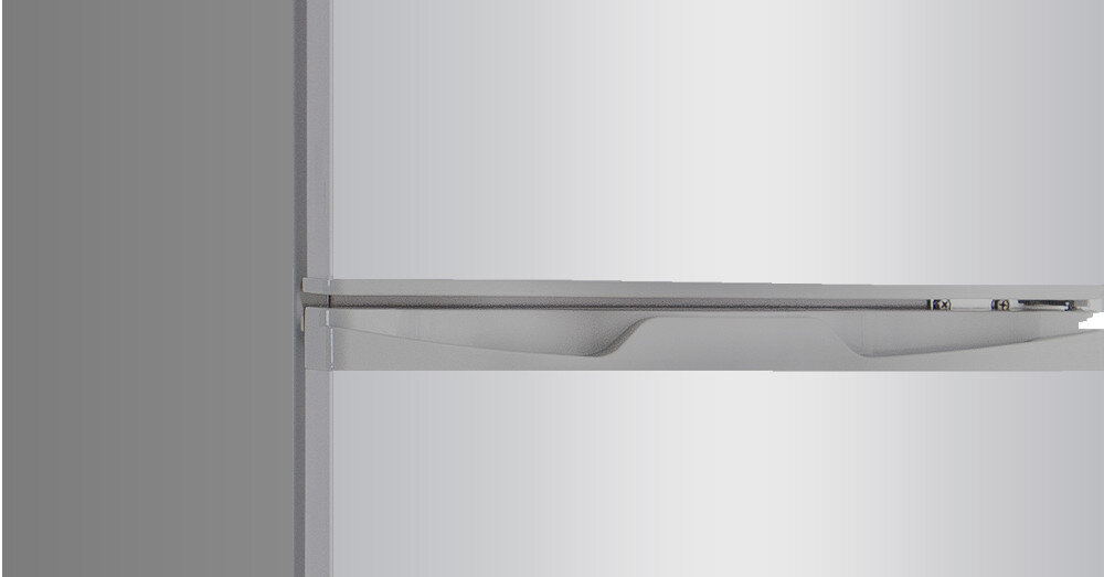 LODÓWKA SMITH&BROWN SFTF-111-SE3 Zintegrowany wbudowany uchwyt łatwe otwieranie zamykanie wpasowanie w wystrój kuchni elegancki wygląd