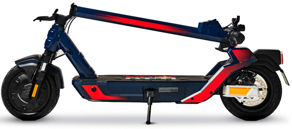 Hulajnoga elektryczna RED BULL RB-RTENTURBO10-12 Granatowo-czerwony skladana konstrukcja