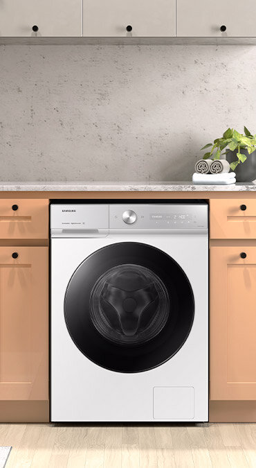 Zdjęcie przedstawiające pralkę Samsung WW11DB8B95GHU4 dostępną w ofercie Media Expert