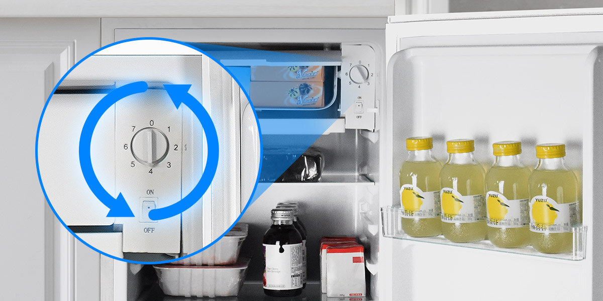 Lodówka LIN LI-BC92 85cm Termostat regulacja temperatury dostosowanie świeżość produktów