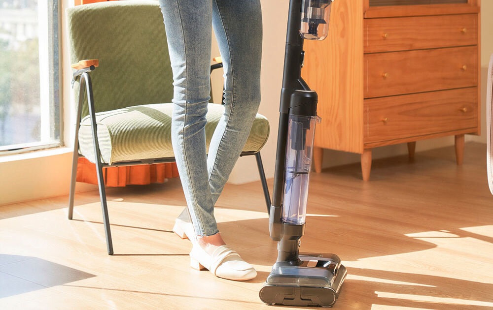 Odkurzacz JIMMY PW11 z aktywnym mopowaniem stacja ładująca funkcja ładowania przechowywania i samooczyszczania suszenie akcesoriów oszczędność czasu i miejsca pełen komfort 