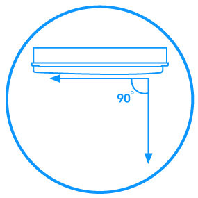 Samsung Licowane drzwi. Zwiększony zakres otwarcia