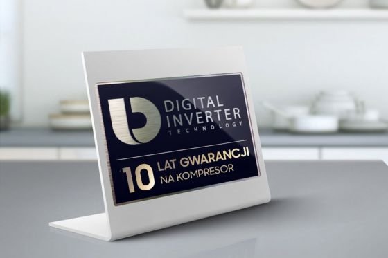 Samsung 10 lat gwarancji. Kompresor Digital Inverter