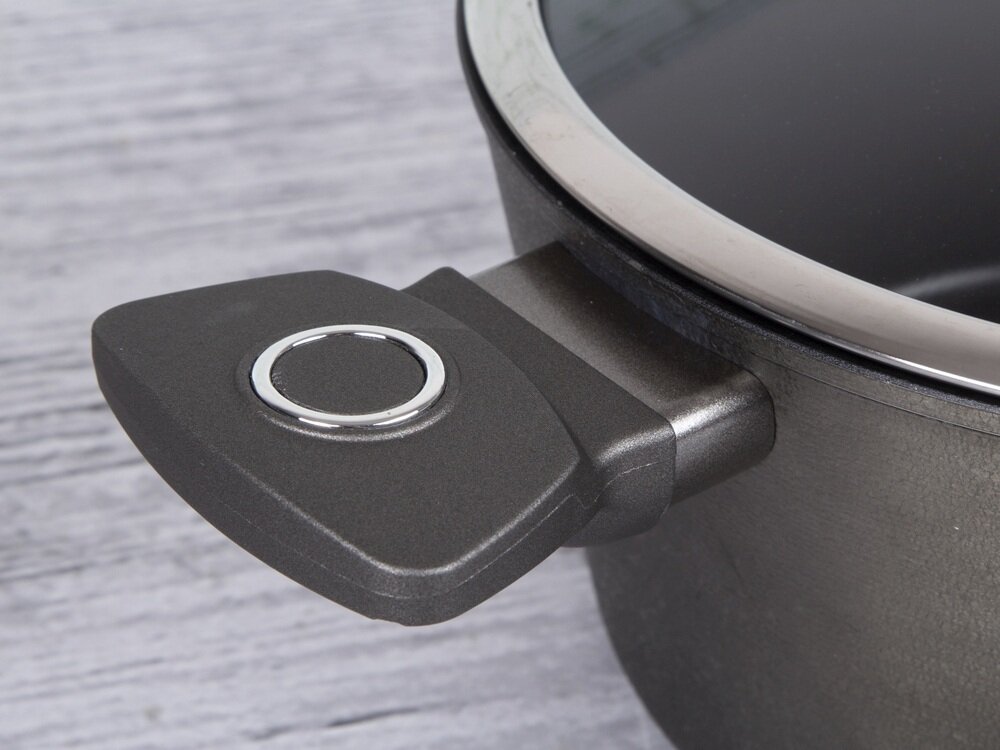 Zestaw garnków BERLINGER HAUS Crystal Collection BH 7167 15 elementów z kutego aluminium, trwałość, równomierne rozprowadzenie ciepła, odporność na zarysowania