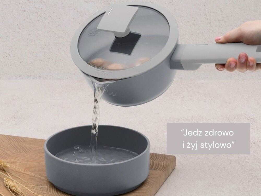 Zestaw garnków BERLINGER HAUS Aspen BH 8245 15 elementów uchwyty soft touch, ergonomiczne, odporne na nagrzewanie