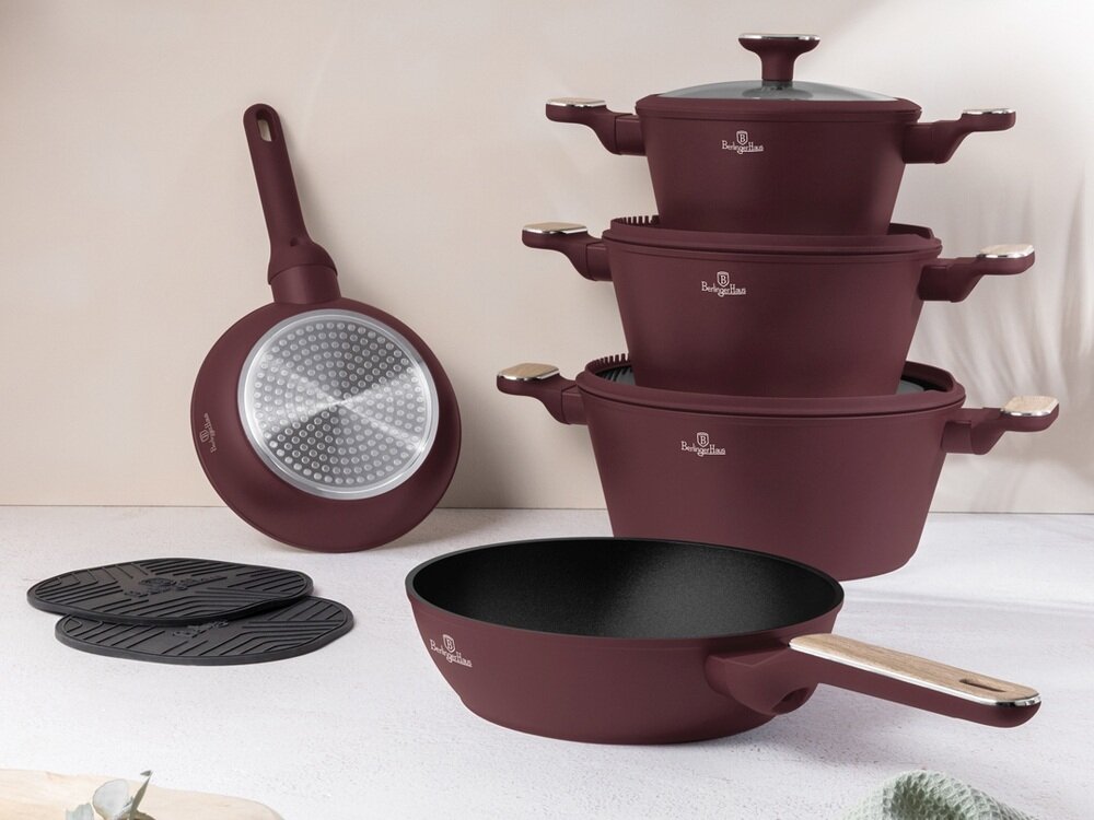 Zestaw garnków BERLINGER HAUS Leonardo Nordic BH-8306 15 elementów kv początek opisu