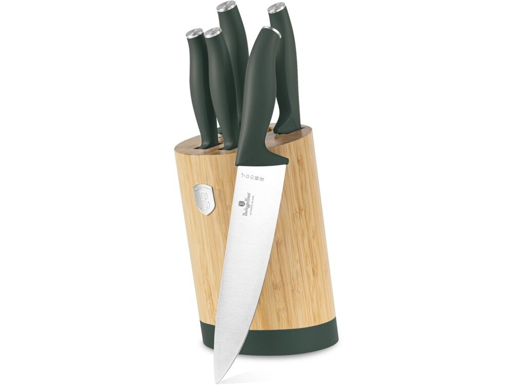 Zestaw noży BERLINGER HAUS BH-2757 6 elementów eleganckie, matowe wykończenie, świetnie pasuje do każdej kuchni, stylowy wygląd