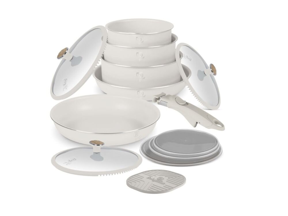 Zestaw patelni i garnków BERLINGER HAUS Sahara Nordic BH-8420 kv początek opisu