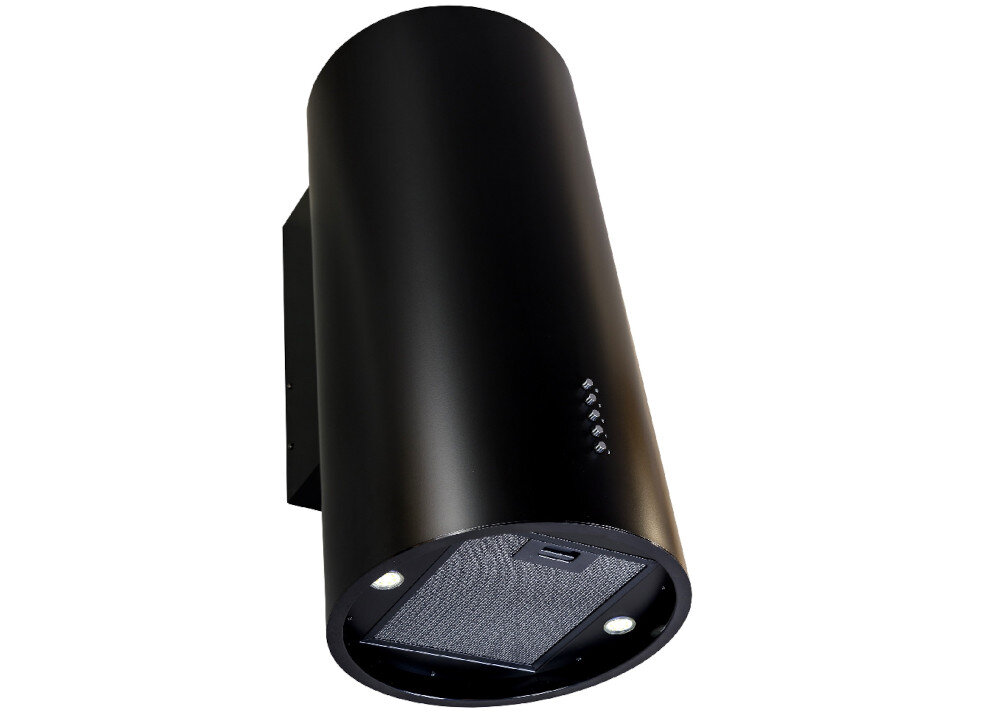 Okap VDB Stil Czarny turbina moc