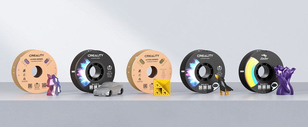 Creality Ender-3 V3 KE zaawansowanym algorytmom wysoką jakość druku redukcję wibracji i optymalizację przepływu filamentu plam i wycieków