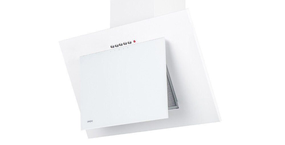 AKPO WK-4 Nero Eco T300 60 cm Biały tryby wyciąg pochłaniacz filtrowanie powietrze komin wentylacja