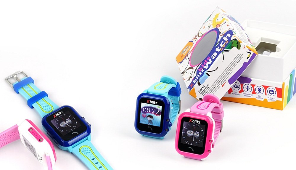Smartwatch XBLITZ Kids Watch GPS Find Me funkcje krokomierz sos sen