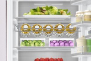 Samsung Jeszcze więcej miejsca w lodówce. Półka na butelki