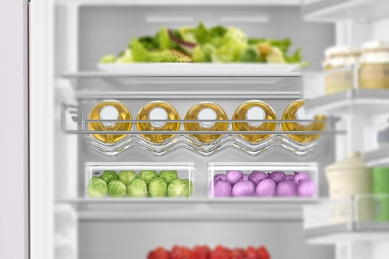 Samsung Jeszcze więcej miejsca w lodówce. Półka na butelki