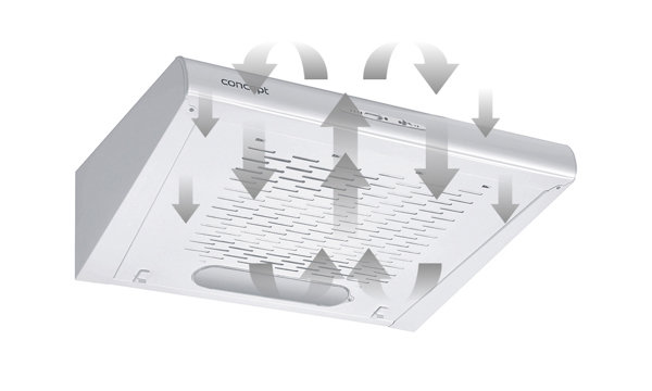 Okap Podszafkowy Concept OPP-1050 - Recyrkulacja