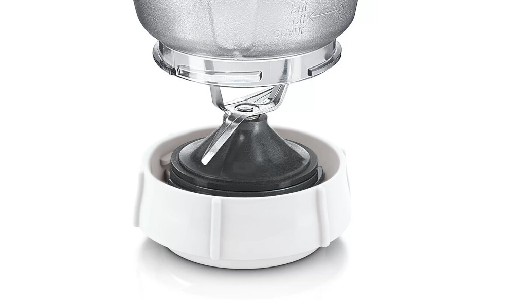 Blender kielichowy BOSCH MUZ4MX2 do robotow MUM4 uzytkowanie korzystanie wygoda komfort doskonala kontrola