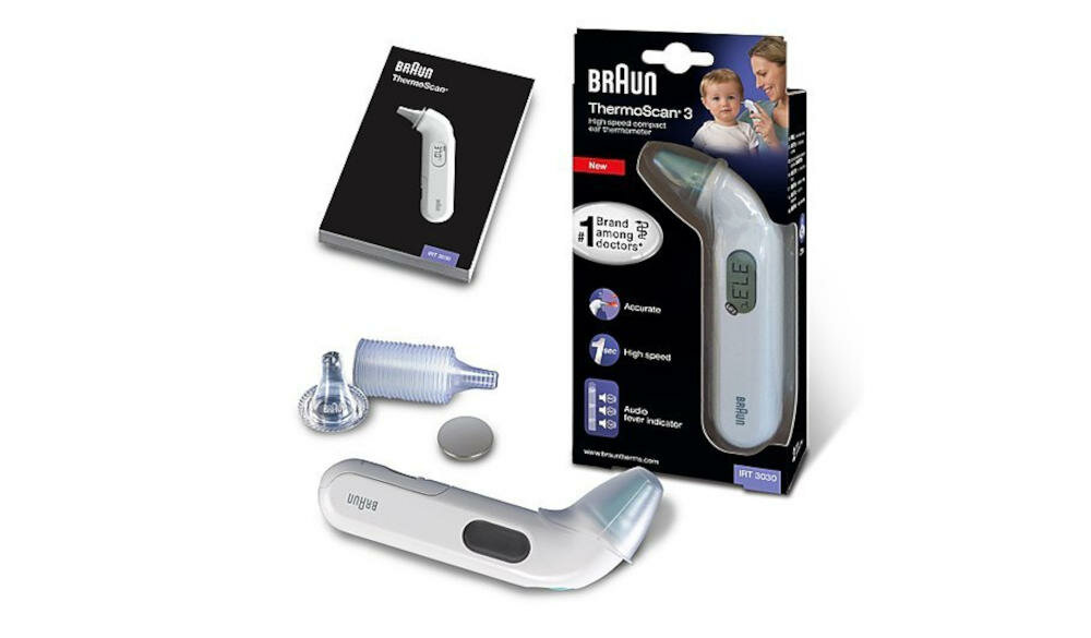 BRAUN-IRT3030 zestaw urządzenie instrukcja karta gwarancyjna