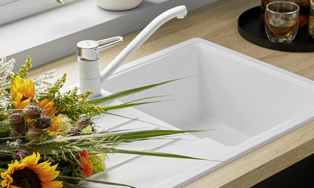 BLANCO zlewozmywak silgranit granit łatwe czyszczenie kamień