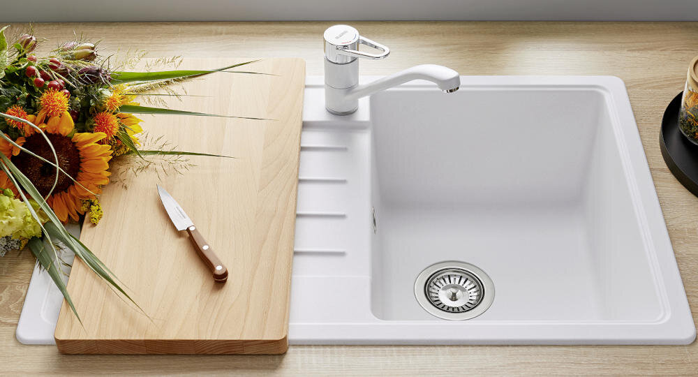 BLANCO zlewozmywak przestrzeń funkcjonalność tacka wielofunkcyjna stal nierdzewna