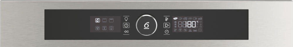 WHIRLPOOL OAKZ9 7900 HS IX panel sterowanie pieczenie funkcje pokrętło programator praca elektryczny