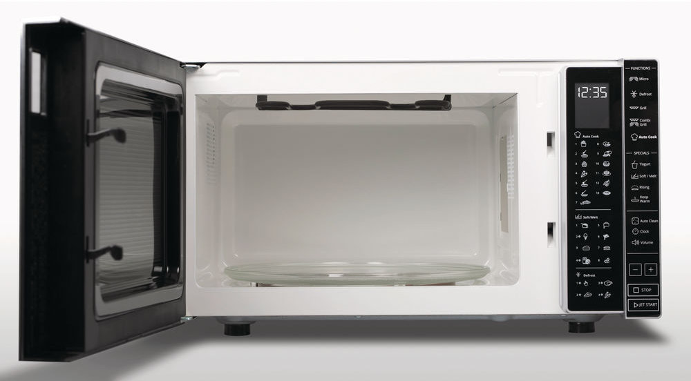 Kuchenka mikrofalowa WHIRLPOOL MWP 303 SB - Łatwe parowe czyszczenie z funkcją Steam Clean