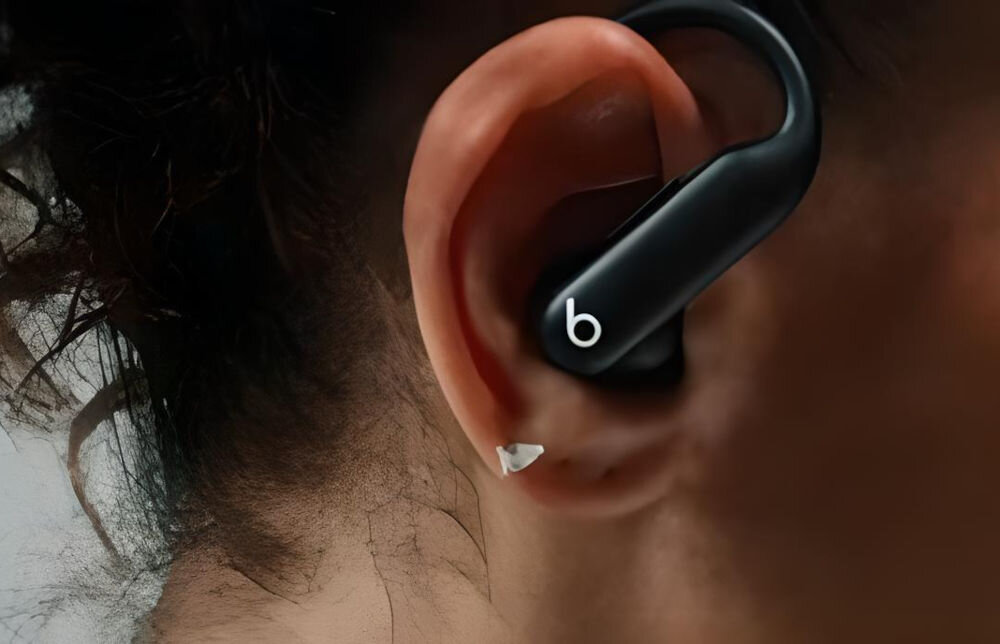 Słuchawki dokanałowe BEATS Powerbeats Pro 2 Niedościgniona czerń stworzone dla sportowców, słuchawka w uchu