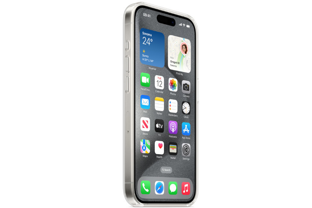 ETUI DO IPHONE 15 clear CASE WITH MAGSAFE  wytrzymałość ochrona ekskluzywność solidność wygląd ładowanie MagSafe