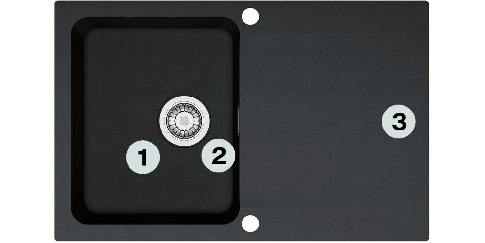 FRANKE Orion OID 611-78 114.0286.447 montaż młynek komora naczynia