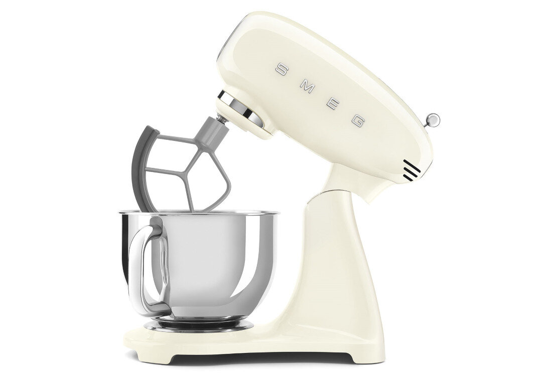 Robot kuchenny planetarny SMF05CREU 1000W Kremowy Automatyczna blokada System Steady-Mix  komfort i bezpieczeństwo