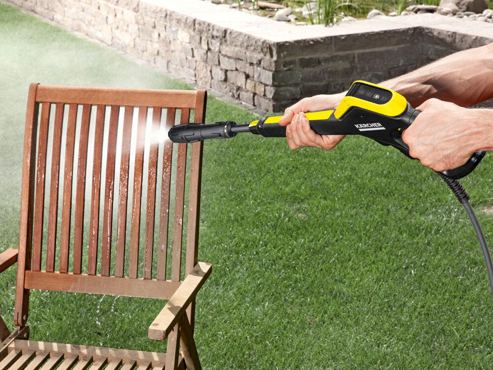 Myjka ciśnieniowa KARCHER K7 Premium Smart Control Home 1.317-246.0 pistolet z wyświetlaczem ciśnienie do 180 bar wydajnośc do 600 litrów na godzinę wydajność powierzchniowa do 60 metrów na godzinę