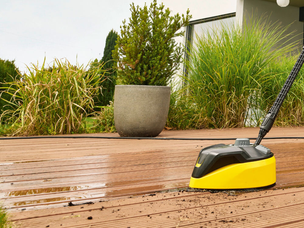 Myjka ciśnieniowa KARCHER K7 Premium Smart Control Home 1.317-246.0 t-racer zbliżenie na myjkę szybciej niż lancą równomierne czyszczenie dopasowanie do podłoża