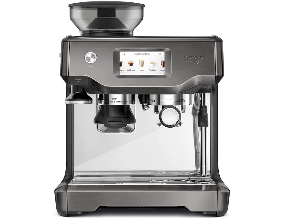 Ekspres kolbowy SAGE The Barista Touch SES880BST regulacja ustawien moc 1680 W 15 barow