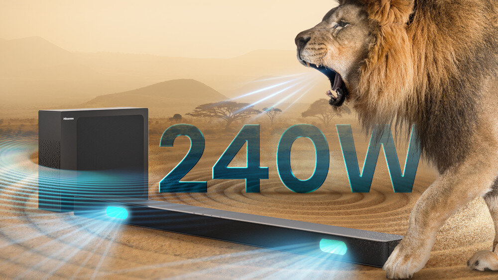 Soundbar HISENSE HS2100  - moc