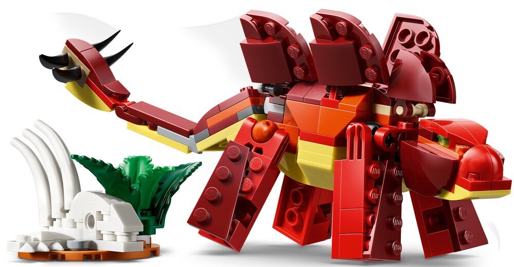 LEGO 31379 Creator Dzikie zwierzęta groźny dinozaur  przebudowa pterozaur stegozaur