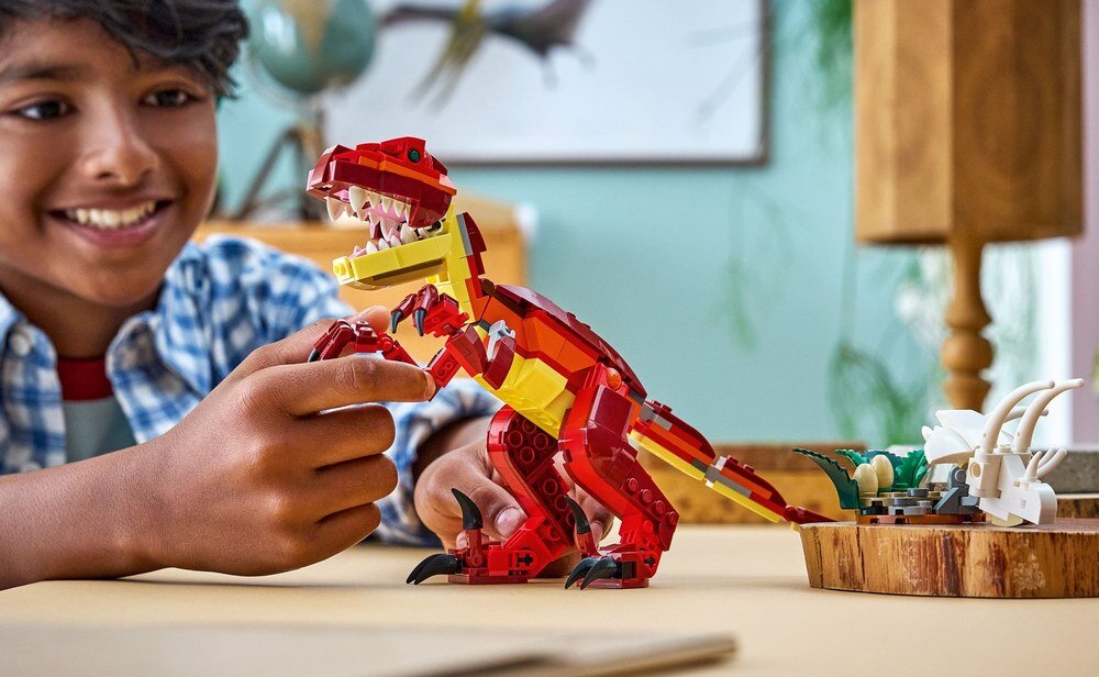 LEGO 31379 Creator Dzikie zwierzęta groźny dinozaur  jaja dinozaurów 