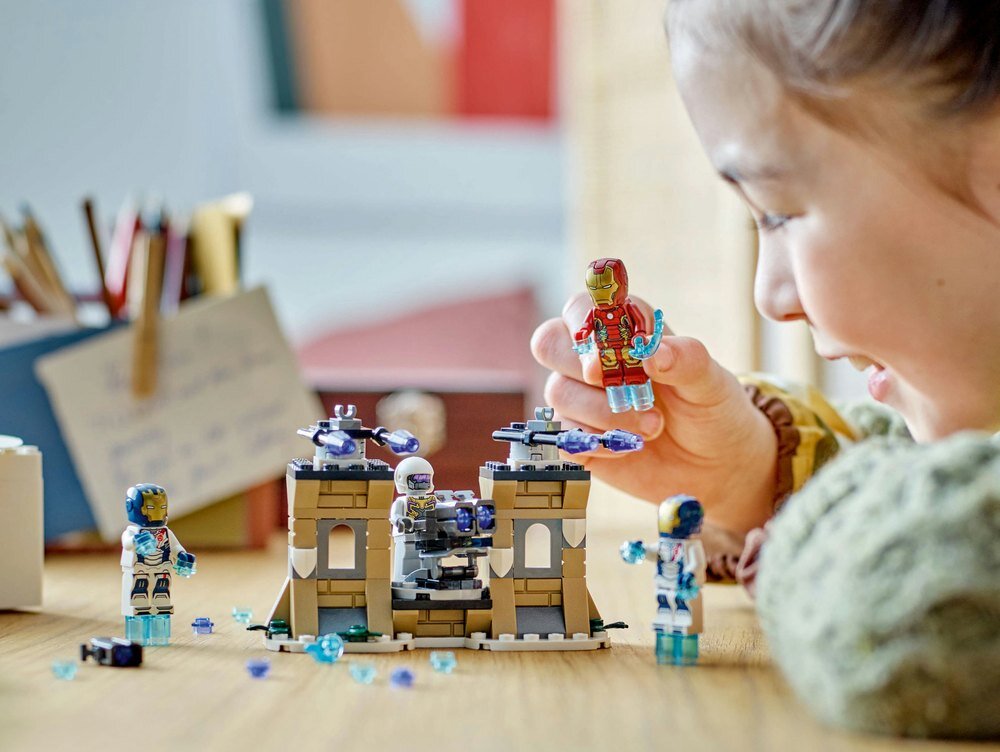 LEGO 76288 Marvel Iron Man i Iron Legion kontra żołnierz Hydry prezent 