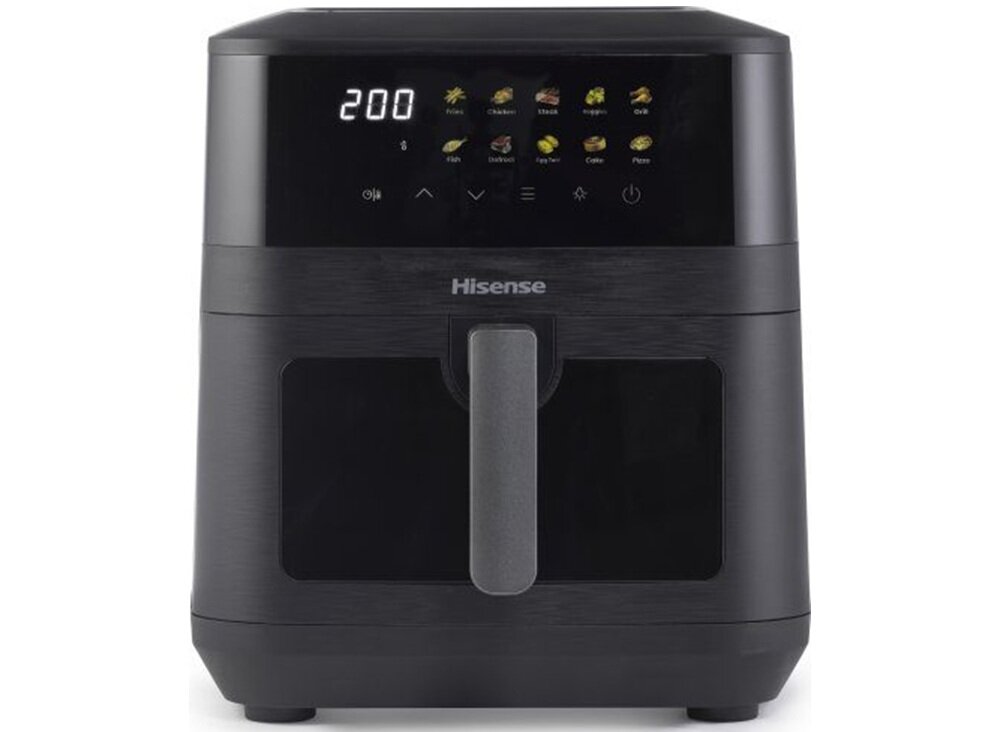 Air Fryer Frytkownica beztłuszczowa HISENSE HAF2100DCD szybkie nagrzewanie się, zamknięta przestrzeń do gotowania, cyrkulacja ciepła, szybsze przygotowanie posiłków