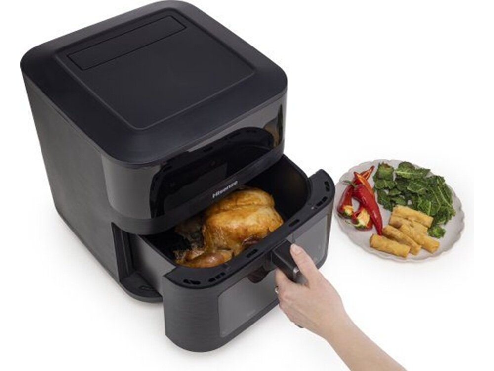 Air Fryer Frytkownica beztłuszczowa HISENSE HAF2100DCD funkcja opóźnionego startu, rozpoczęcie pracy kiedy tylko potrzebujesz