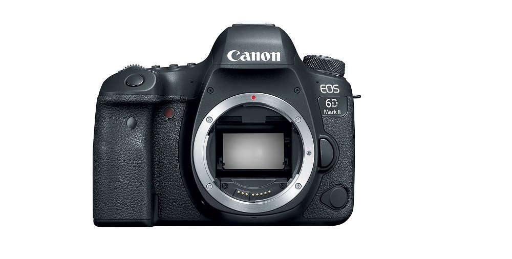 Aparat CANON EOS 6D Mark II Body widok front czrny