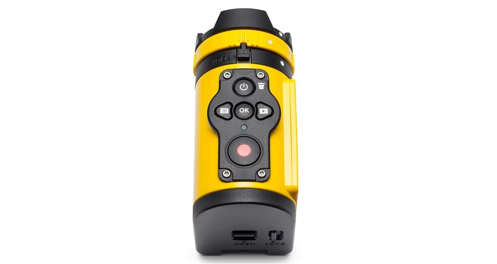 Kamera sportowa KODAK SP1 Extreme Pack widok góra panel